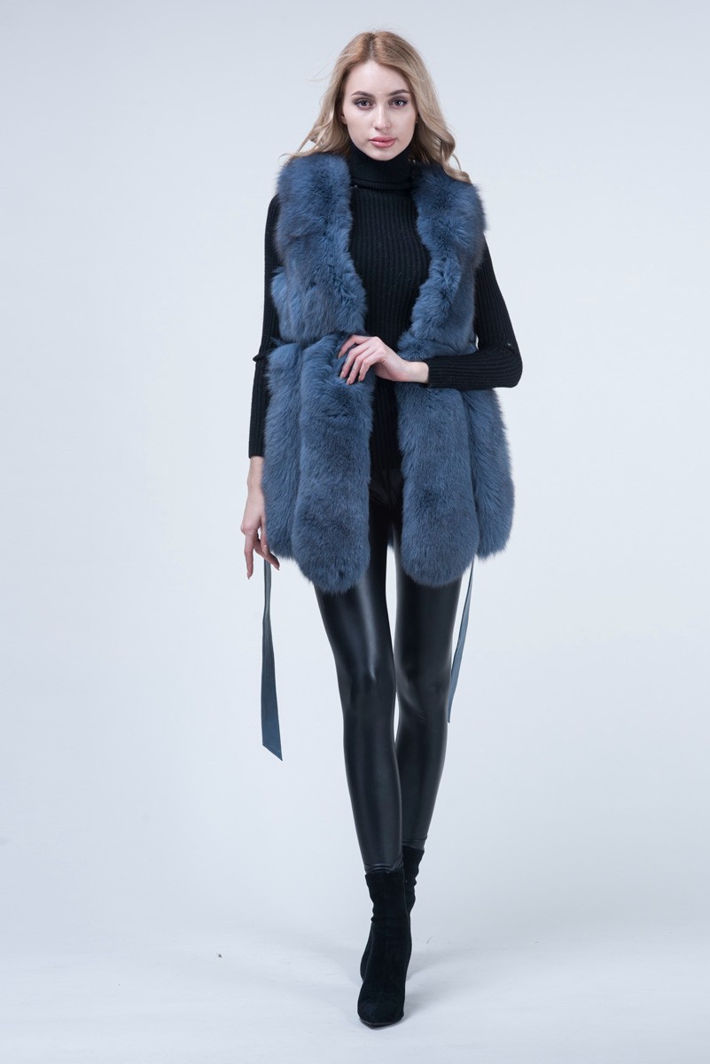 Red Fox fur Vest
